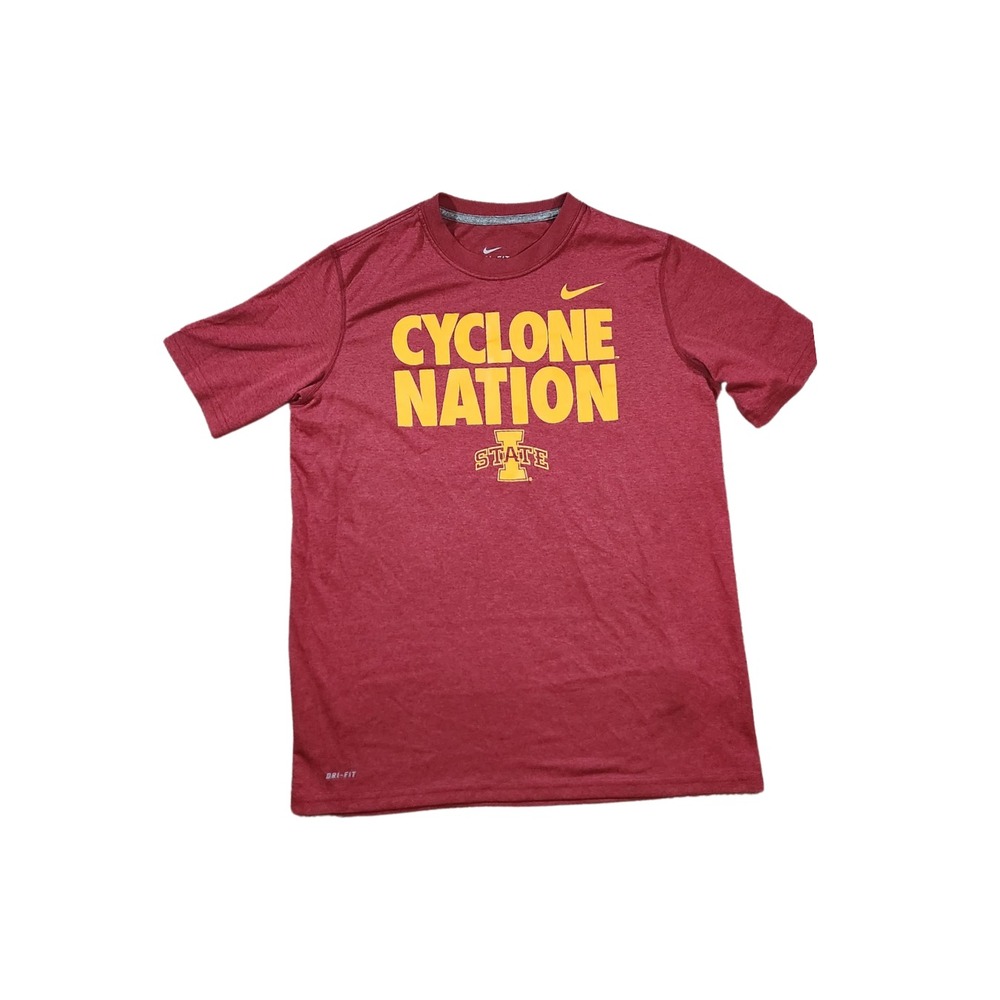 Iowa State Cyclones Womens Nike Shirt NCAA‎ Dri Fit Short Sleeve Size Large